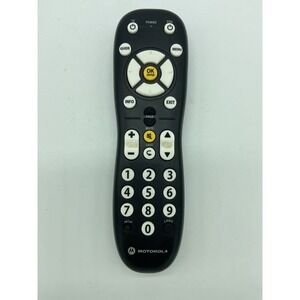 Spectrum/Motorola/Arris URC-2068BC2-R Remote Control RC Television‎ Black TESTED